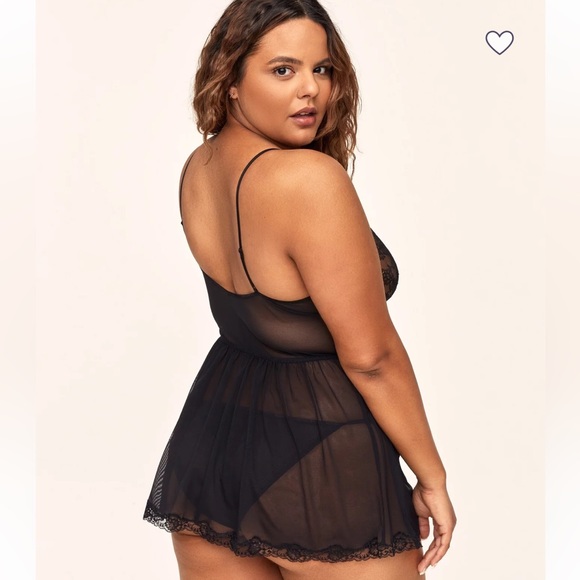 Adore Me unlined babydoll - Picture 3 of 7